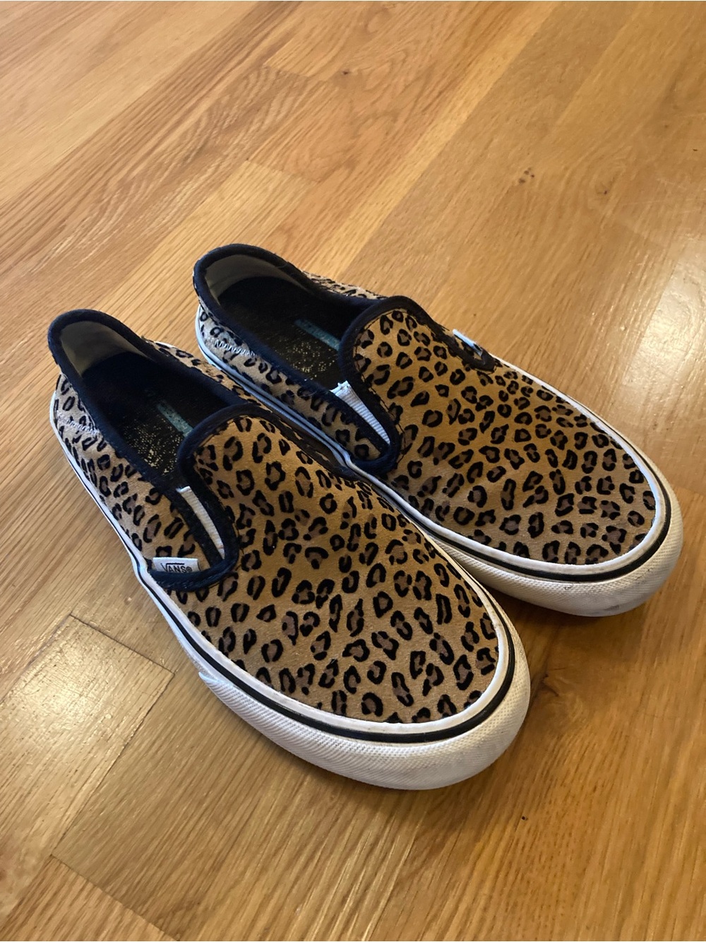 Vans Leopard Slip-On Shoes Women’s Size 8